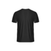 Camiseta preta para sublimação 100% poliéster